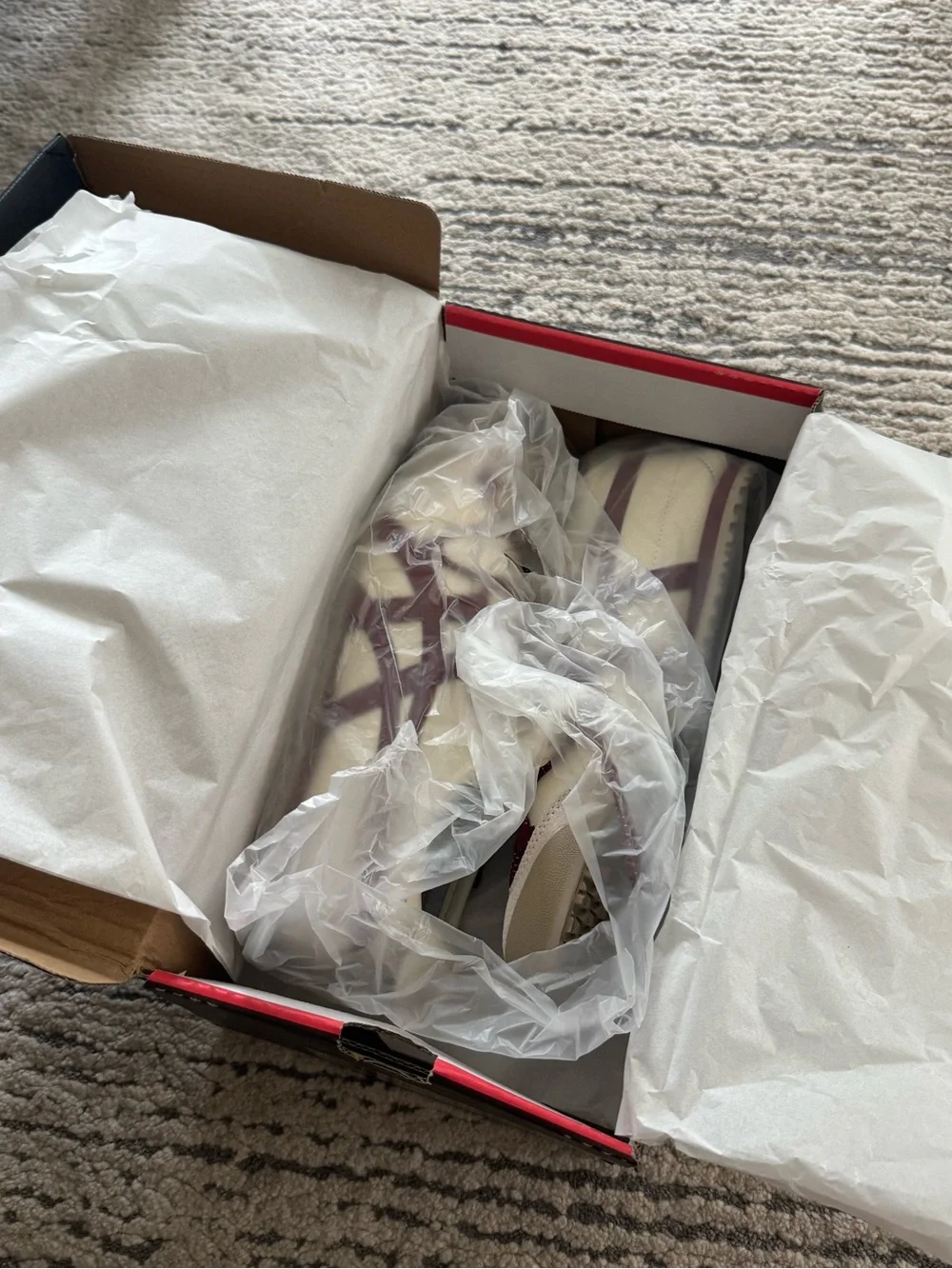 Mexico 66 Inspired Sneakers in Beet/Birch NIB